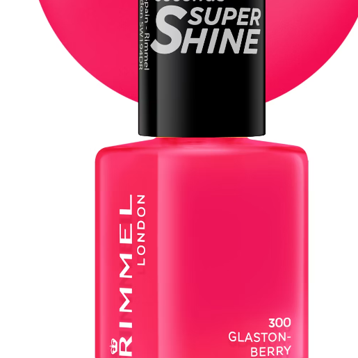Rimmel London 60 Seconds Super Shine by Rita Ora Nail Polish, 300 Glaston-Berry, 8 ml £3.49