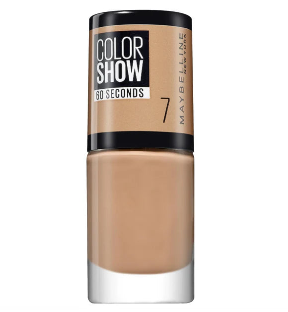 Maybelline Color Show Nail Polish Number 7, Nude Suede £3.99