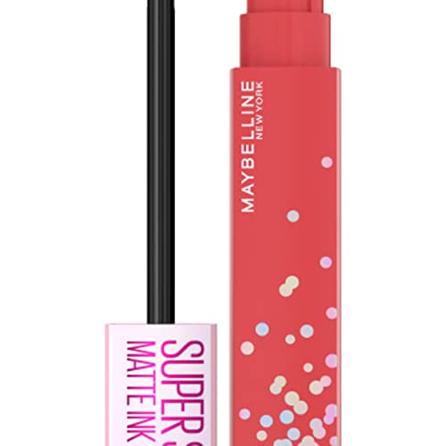 Maybelline L'Oreal SuperStay Matte Ink Liquid Lipstick, Birthday Edition, Up To 16H Wear, Show Runner Off White £13.99